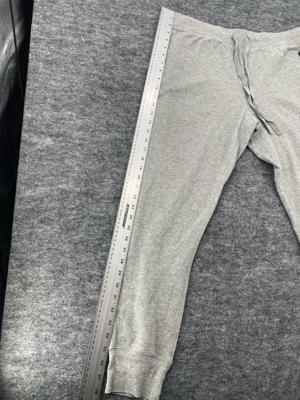 Polo Ralph Lauren Men's Waffle Knit Sleep Jogger Pants - Gray XL - Picture 3 of 11